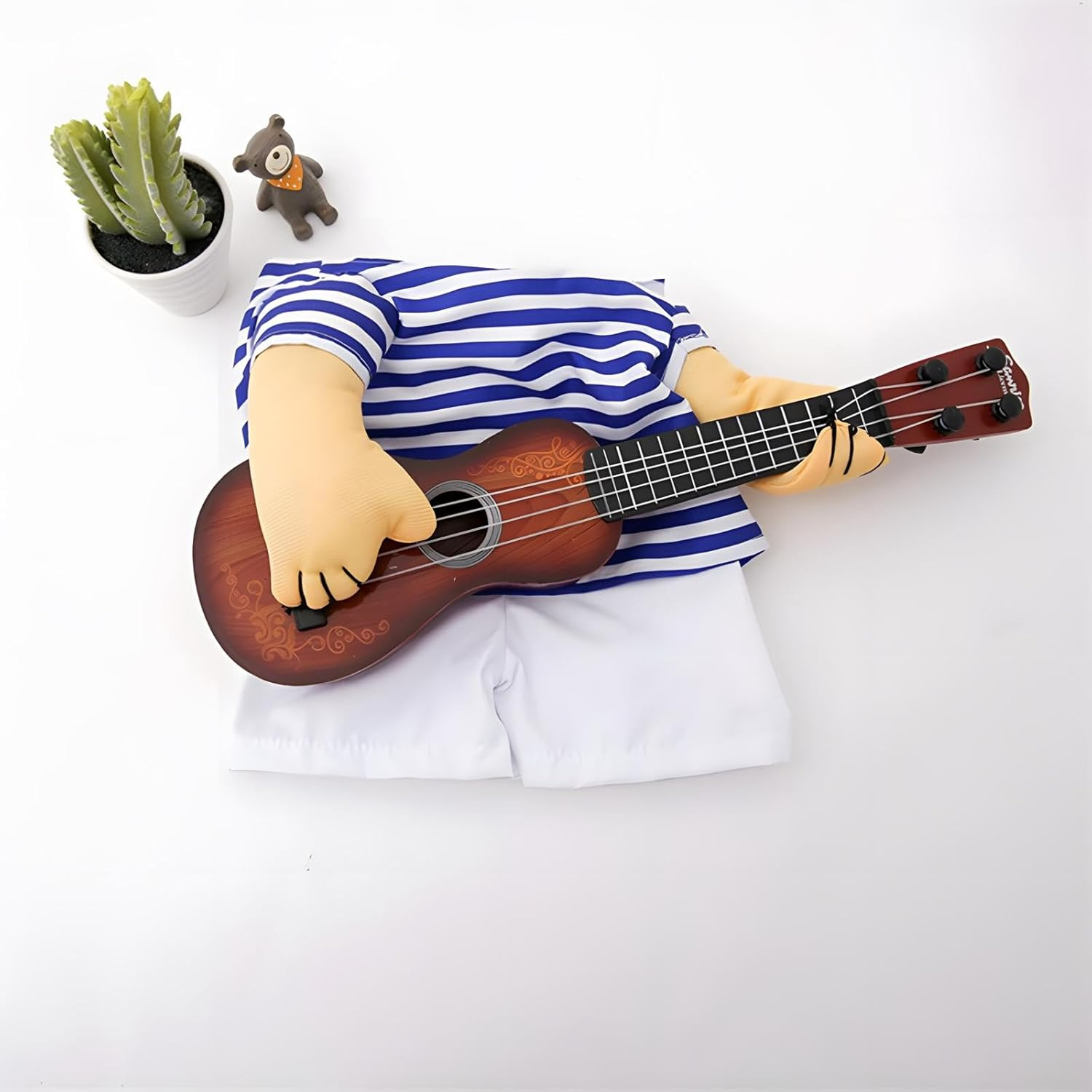 NACOCO Pet Guitar Costume Dog Costumes Cat Halloween Christmas Cosplay Party Funny Outfit Clothes (L) image number 1