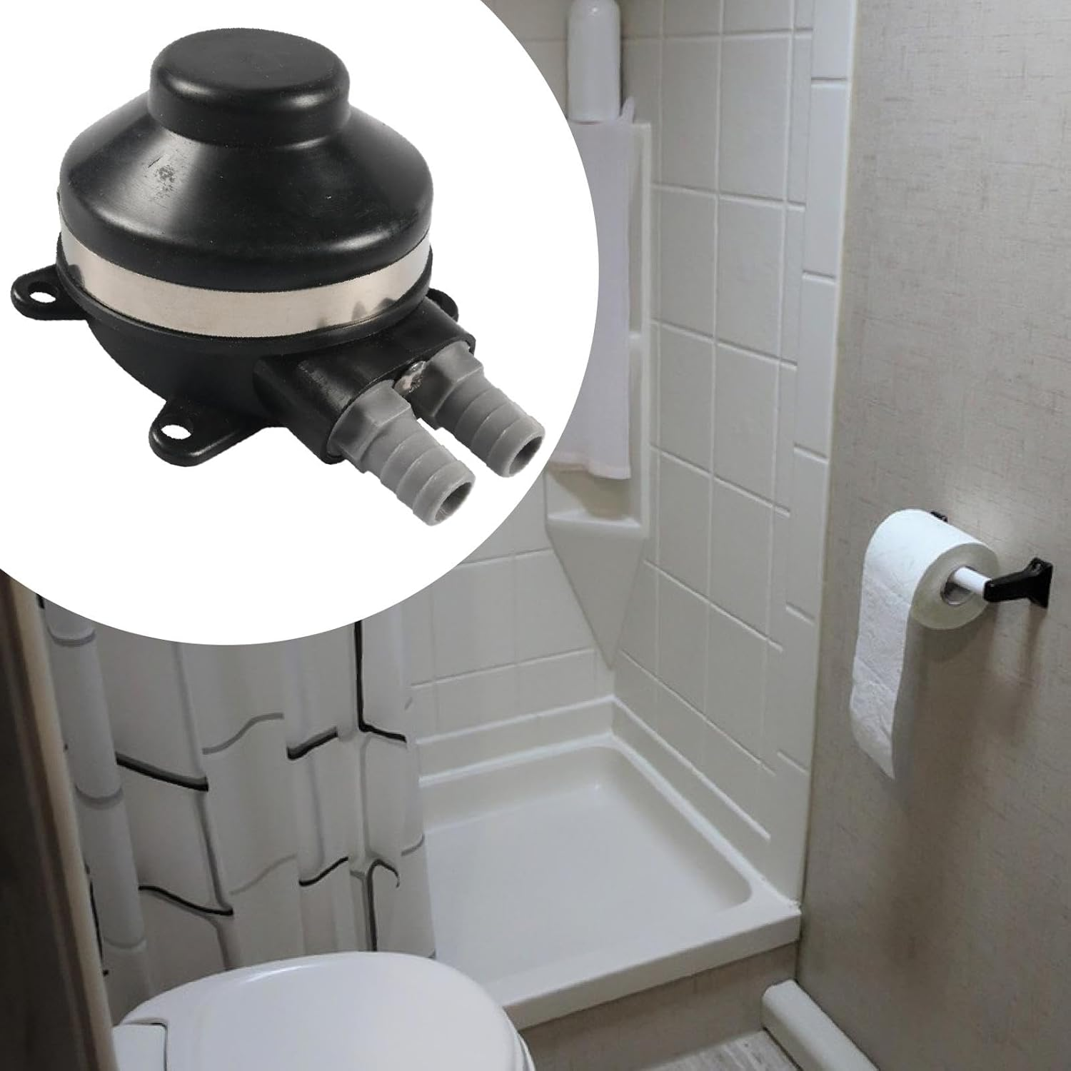 Foot Operated Water Pump Portable Foot Pump for Boat Deck Basin Washing image number 3