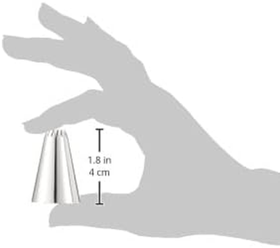 Wilton 4B Open Star Cake Decorating Tip image number 2