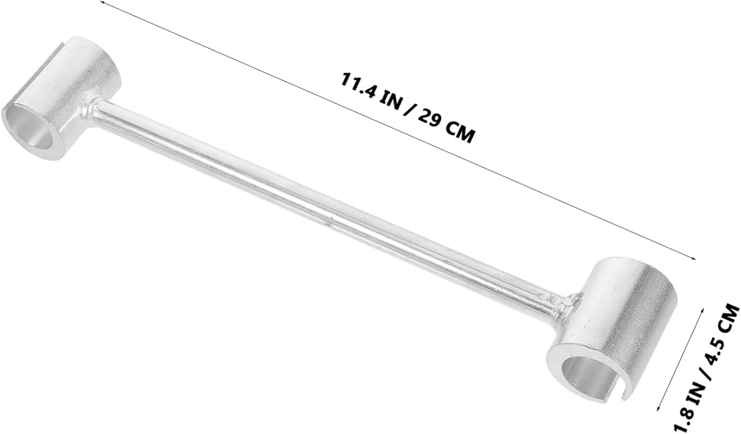 TEMPNAP 2Pcs Dual-Head Hinge Adjustment Wrench Ratchet Hinge Spanner Style for Door Gap Adjusting Tool image number 3