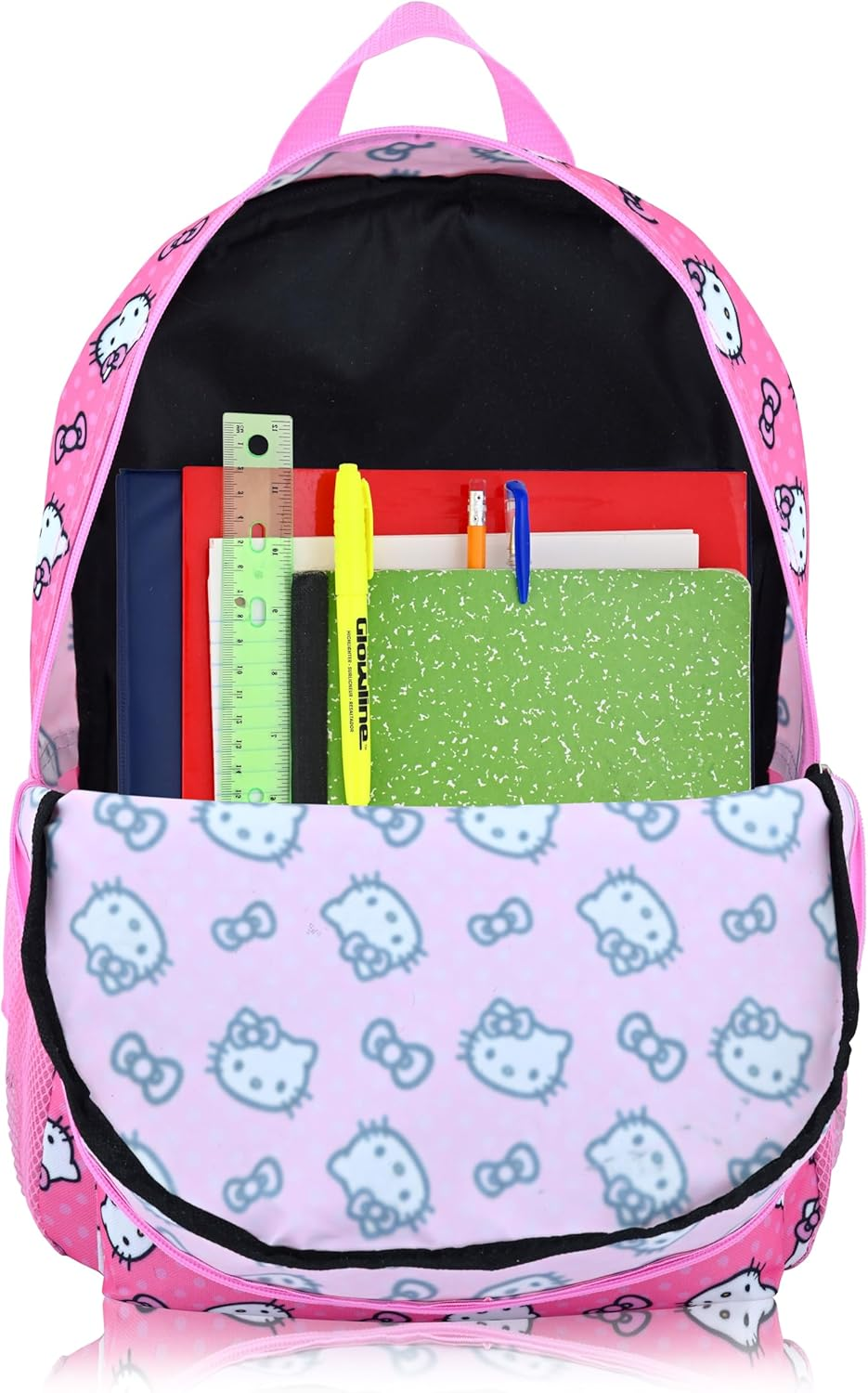 Fast Forward Sanrio Hello Kitty School Backpack Toddler Backpack for School | Hello Kitty 16" Kids Backpack Bookbag for Girls image number 2