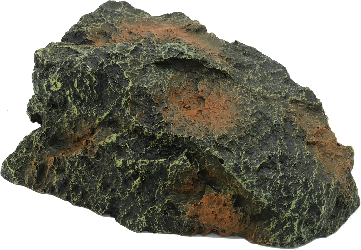 JIH Reptile Rock Hide Cave, Aquarium Habitat Decor Rock Tortoise Hideout for Lizards, Turtles, Reptiles, Amphibians, Fish image number 3