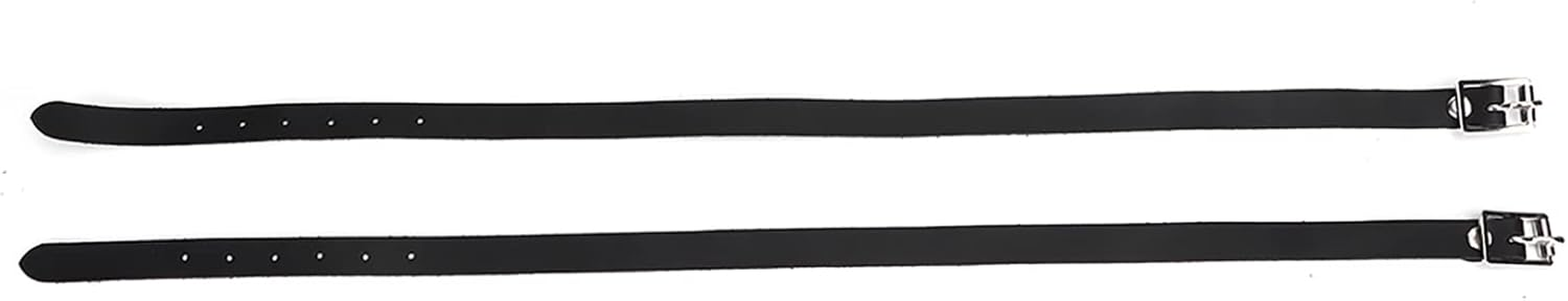 50Cm Horse Buckle Stirrup Belt Horse Stirrup Belt, Black Horse Stirrup Leathers Stainless Steel Horse Buckle Stirrup Leathers, for Horse image number 5