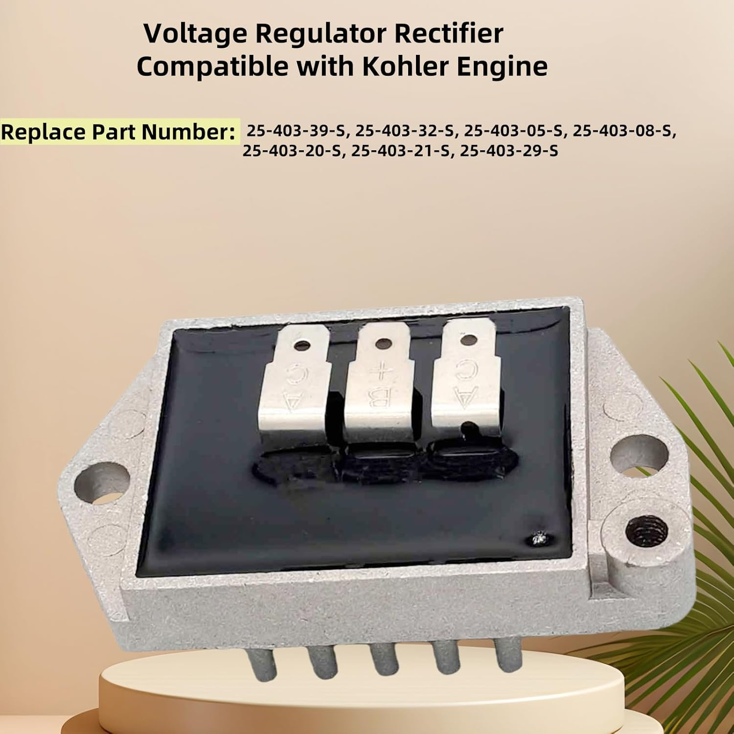 Kohler 25 403 39-S Rectifier Regulator 25-403-32-S
