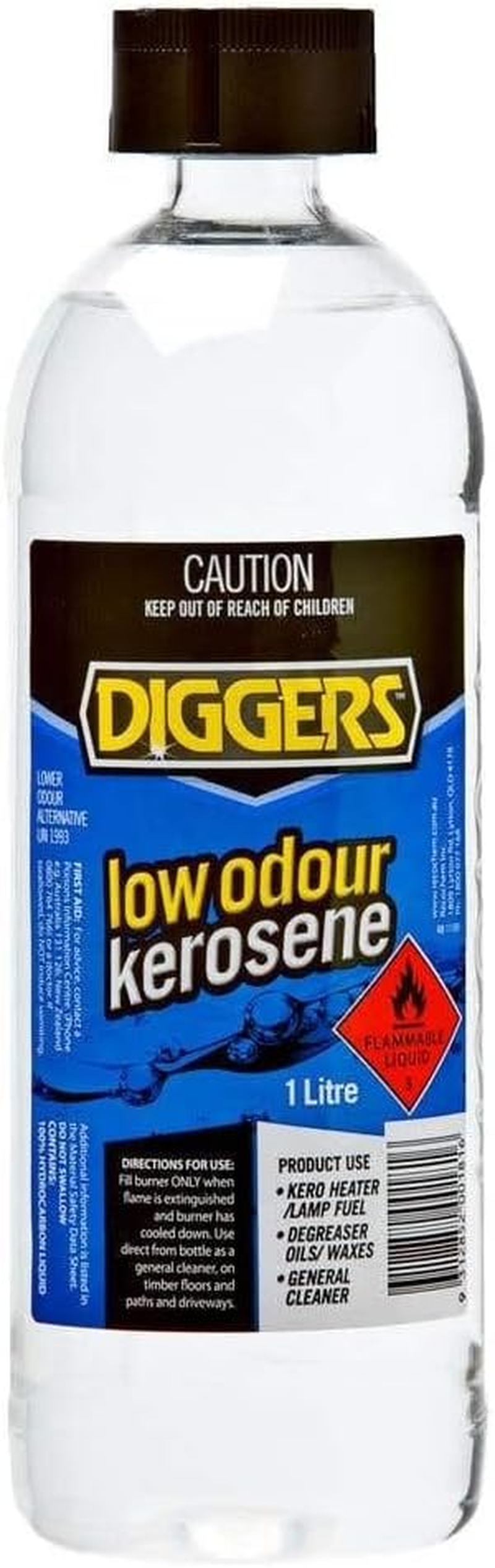 Diggers Low Odour Kerosene 1 Liter