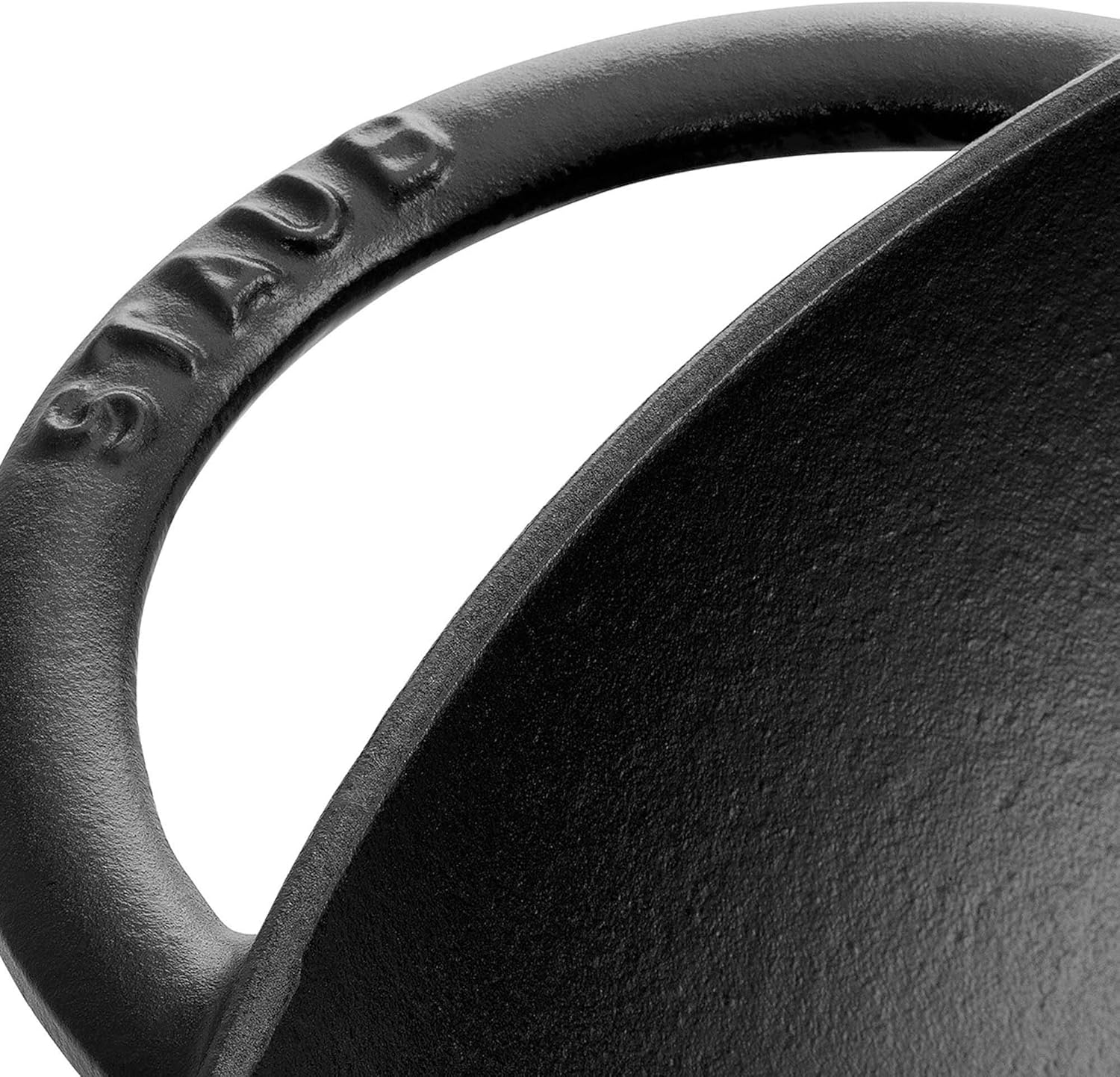 STAUB Cast Iron Baby Wok, 0.5-Quart, Black Matte - Graphite Gray image number 3