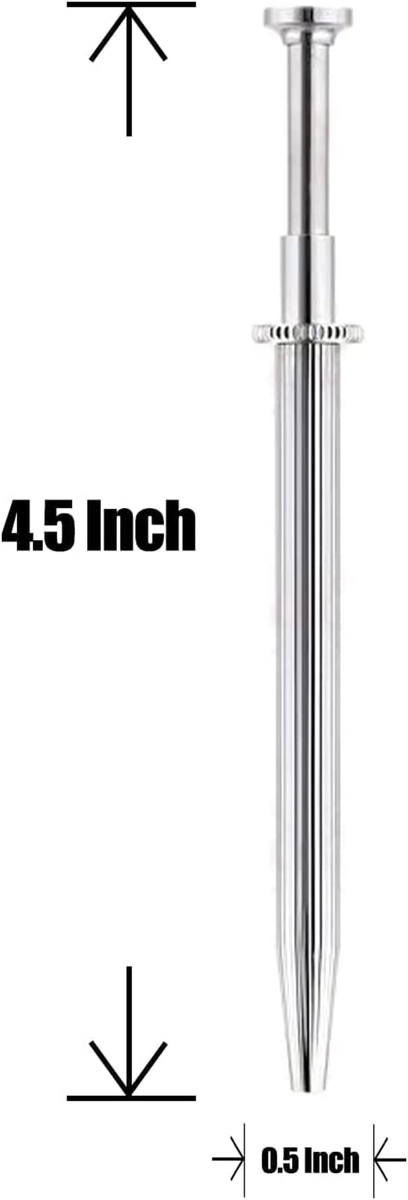 Sprinkle Pen, Pearl Grabber, Sugar Bead Pick-Up Tool, Dragee Holder with 4-Prong, Edible Candy Catcher with 4 Claw for Cake, Cupcake, Ice Cream Baking Decoration, HIFUNBK image number 1