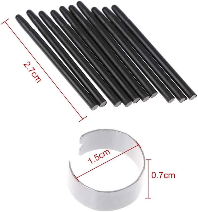 20Pcs Nibs for Wacom Bamboo, Intuos Black Standard Pen Nibs image number 2