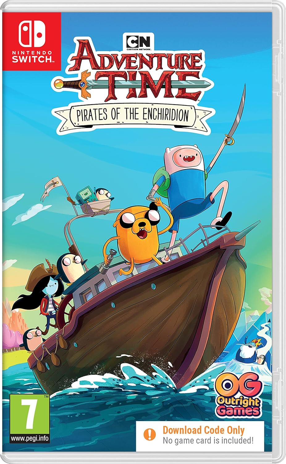 Outright Games Adventure Time: Pirates of the Enchiridion Nintendo Switch Video Game image number 1