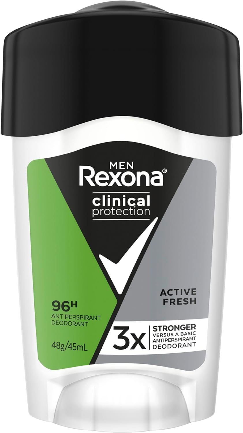 Rexona Men Active Fresh Clinical Protection Deodorant 45 Ml image number 4