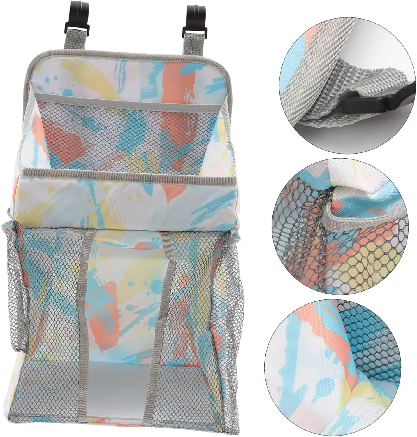 Ibasenice Travel Diaper Bag Pouch Reusable Diaper Organizer Compact Storage Toys Laundry image number 4