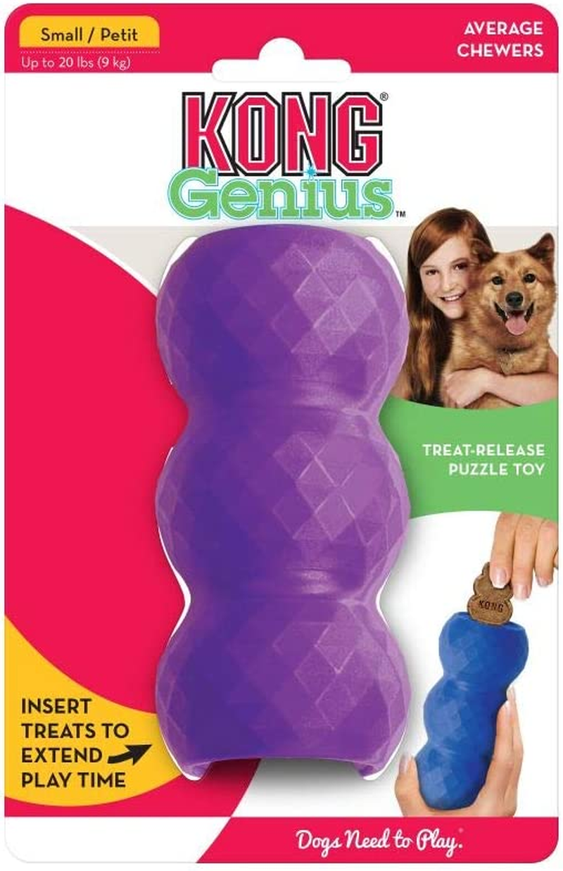 KONG - Genius Mike - Interactive Treat Dispensing Dog Puzzle Toy (Assorted Colours) - for Large Dogs image number 2