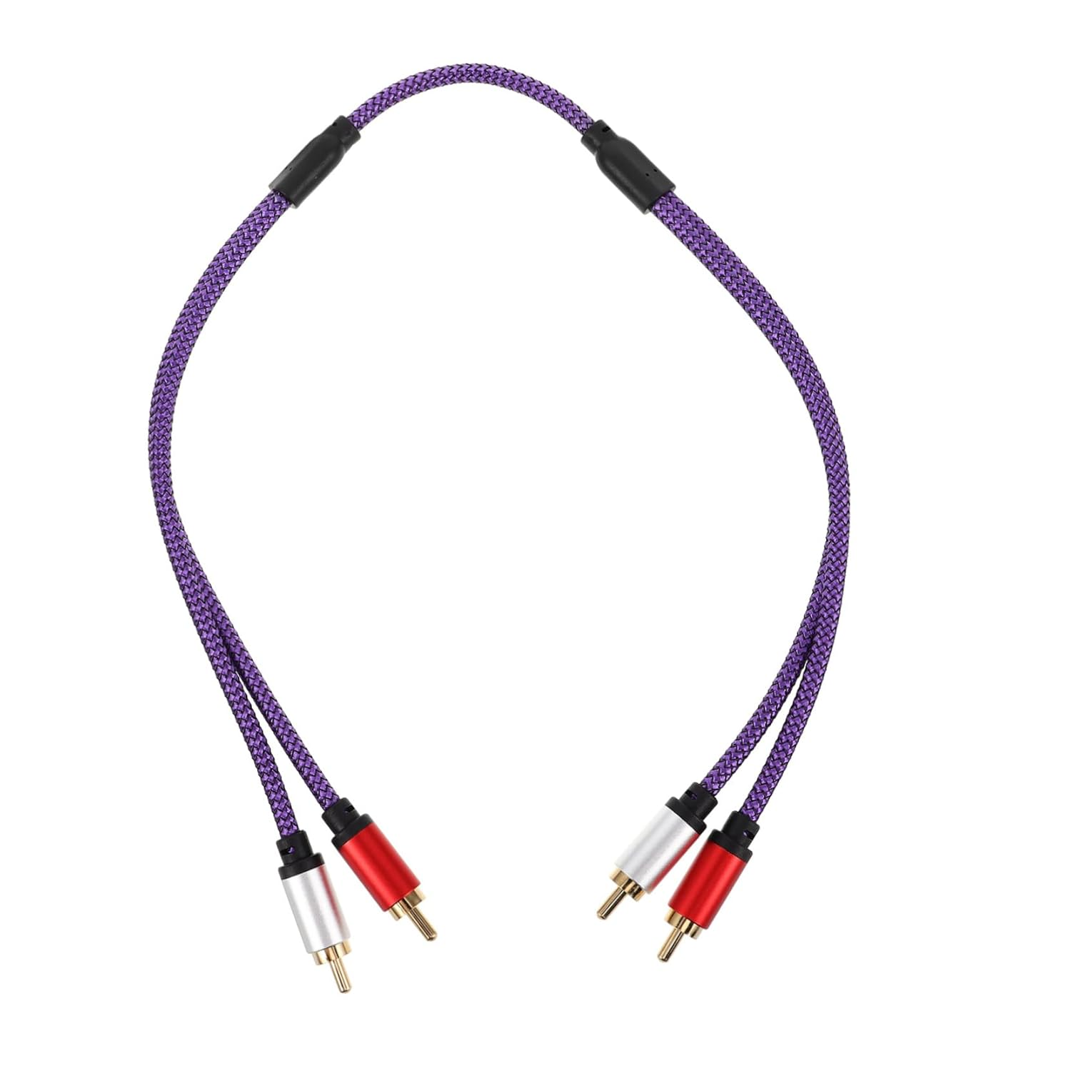 EXQUIMEUBLE Audio Cables for Car and Home Audio Systems Shielded Stereo Cable for Amplifiers and Speakers
