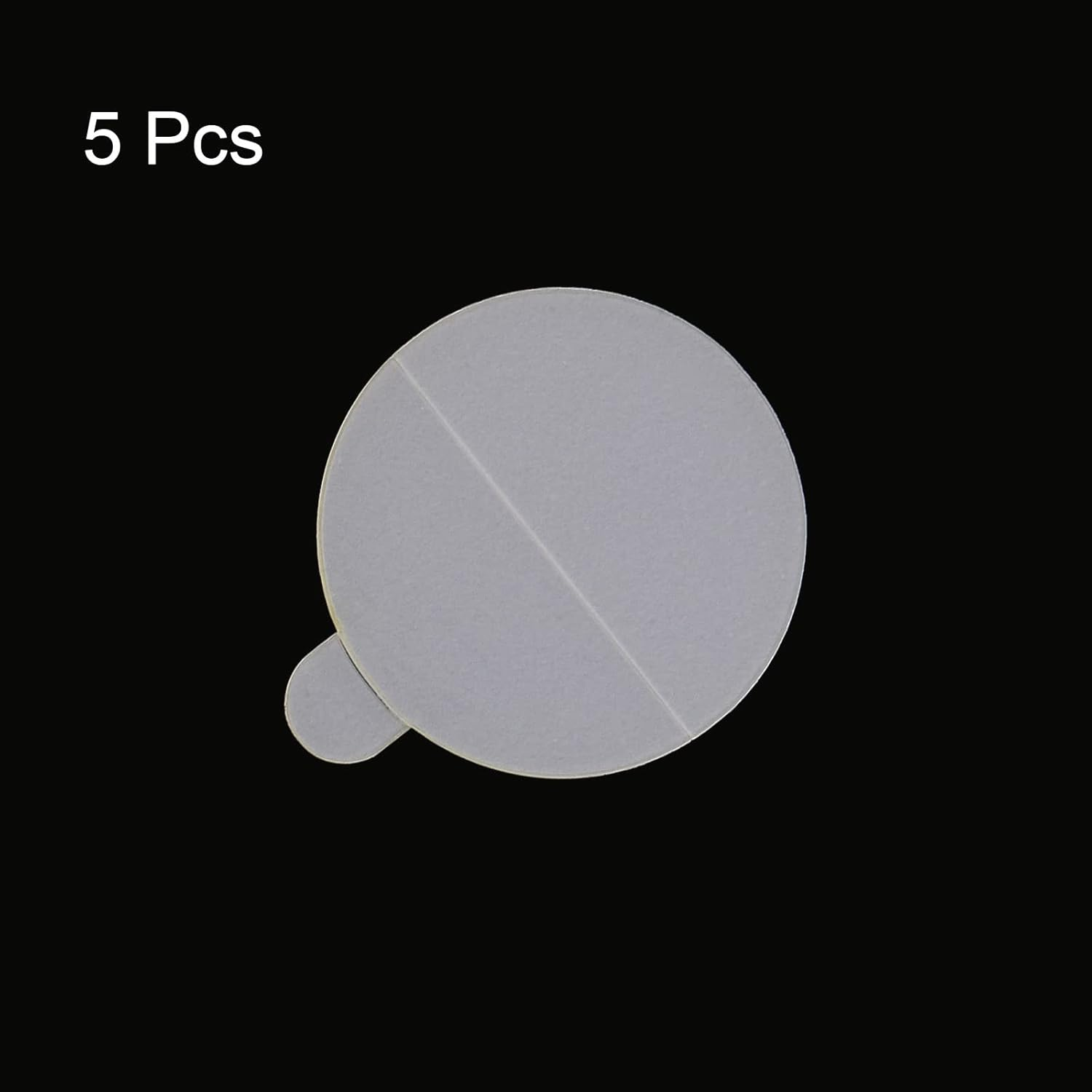 Uxcell 5Pcs Watch Glass Screen Protectors 20Mm Soft TPU Anti-Scratch HD Clear High Definition round Smartwatch Screen Protection Film (For Flat Screen) image number 1