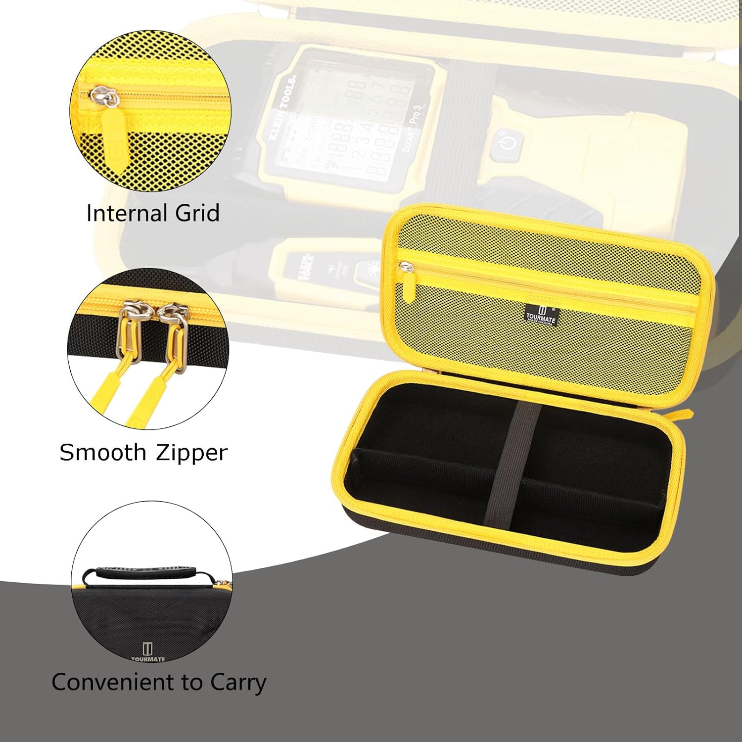 Hard Storage Case for Klein Tools Cable Tracer and Wire Tracer Tone Generator,Travel Case Forklein Tools Vdv500-820(Box for Sale) image number 1