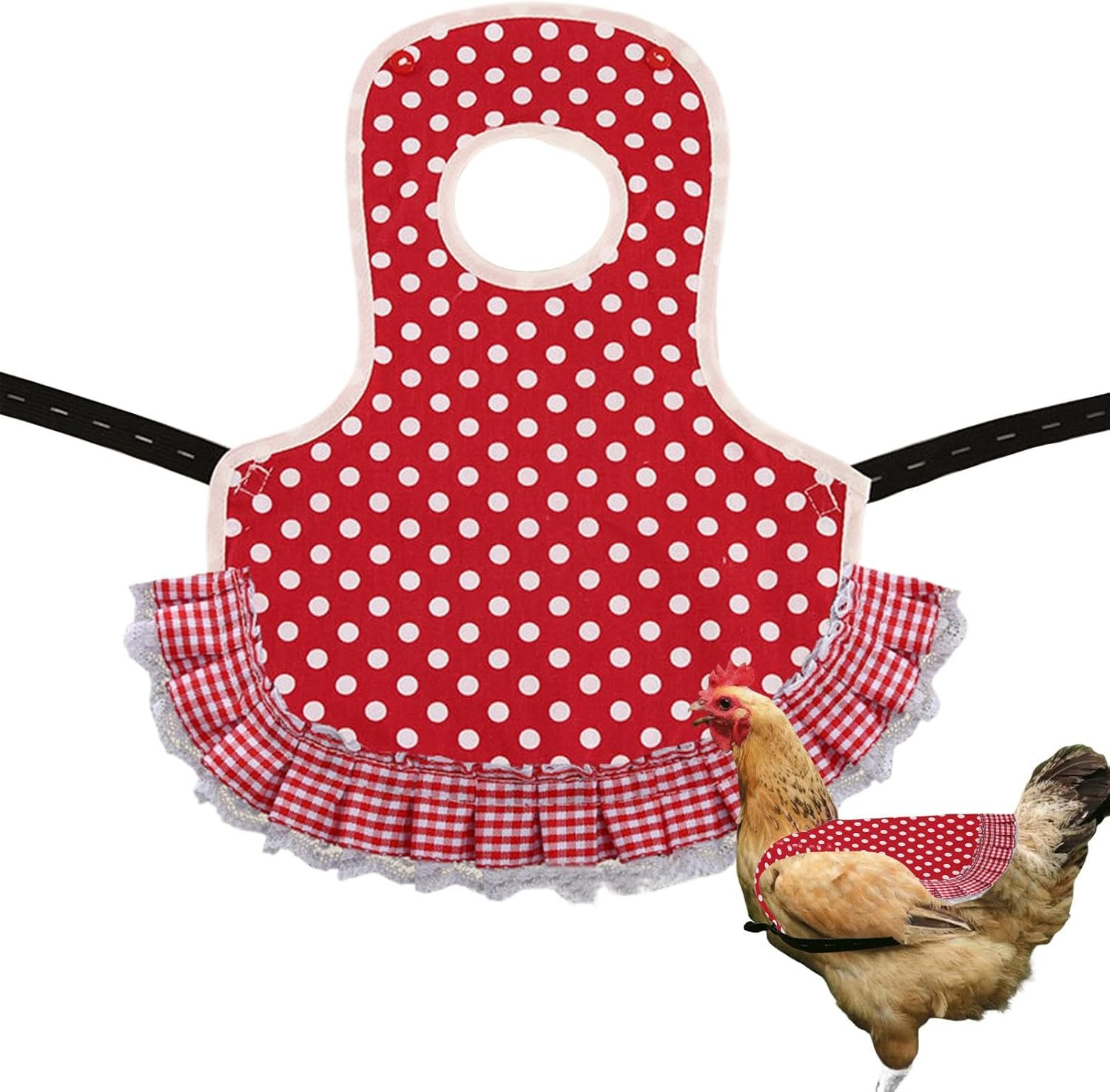 Chicken Saddle Hens, Poultry Feather Protector, Hen Wing Protector, Hen Feather Fixer, Chicken Vest Clothing, Poultry Protector Jacket, Feather Protective Jacket, Chicken Wing Back, Hen Apron Protecto image number 2