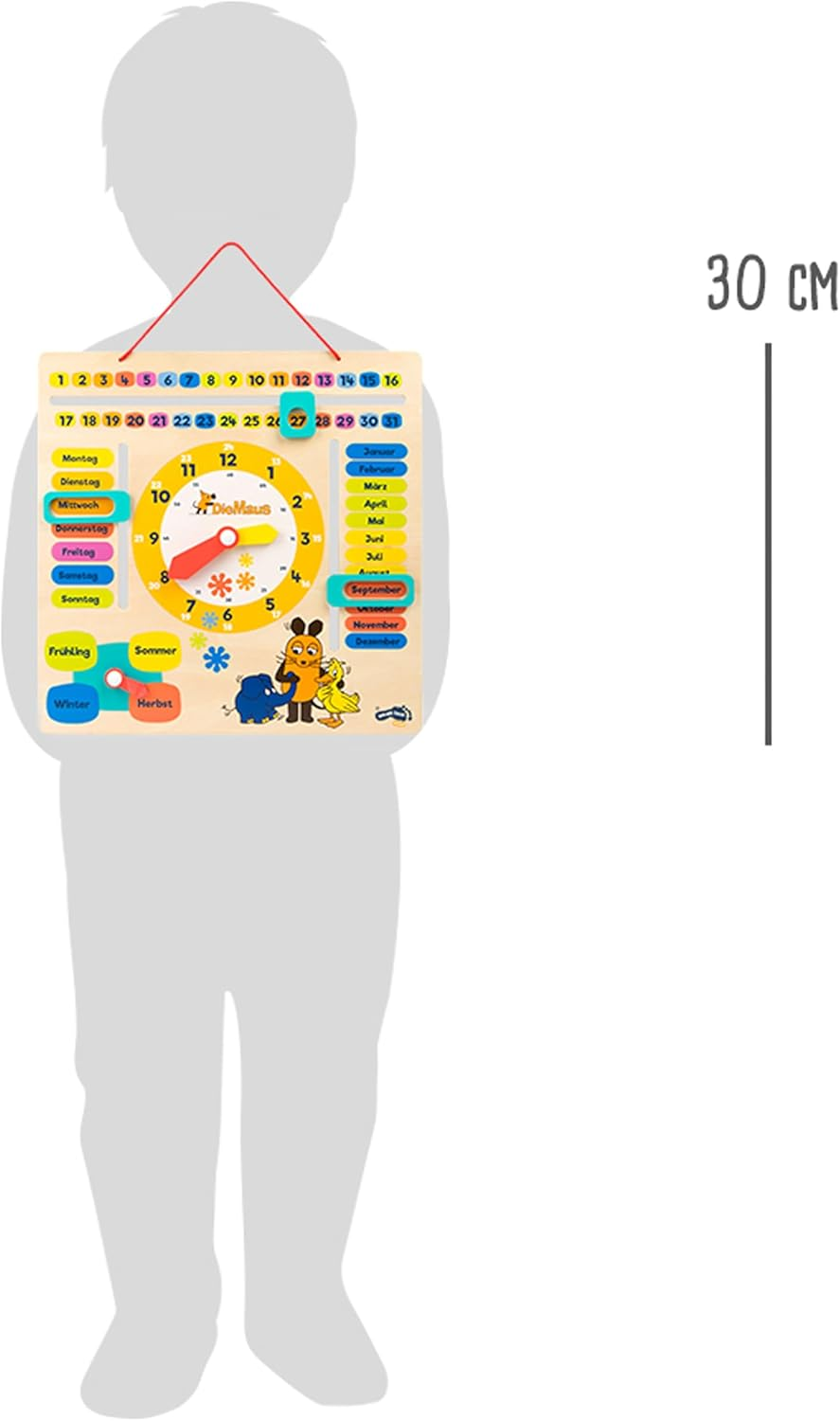 Die Maus Lernuhr Mit Kalender image number 1