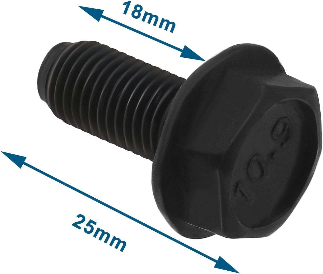 Emsea 5Pcs M8X18Mm Bicycle Crank Arm Bolts Mountain Road Bike Crank Bolt Bottom Bracket Replacement for Crankset Repair, Black image number 6