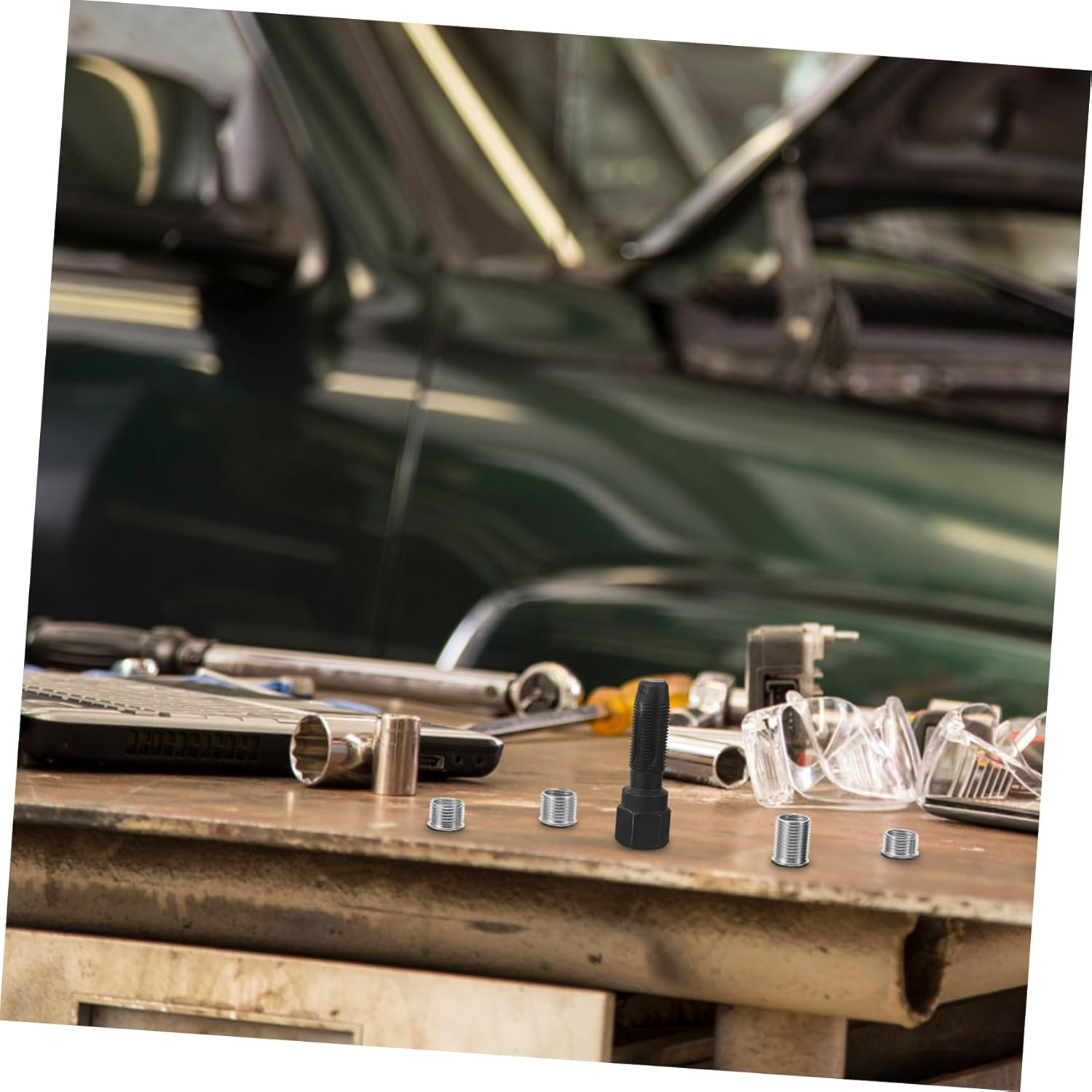 COSMEVIVI 1Set Spark Thread Repair Tool Engine Repair Kit for Damaged Threads High Versatile Fixing for Automotive Maintenance image number 3