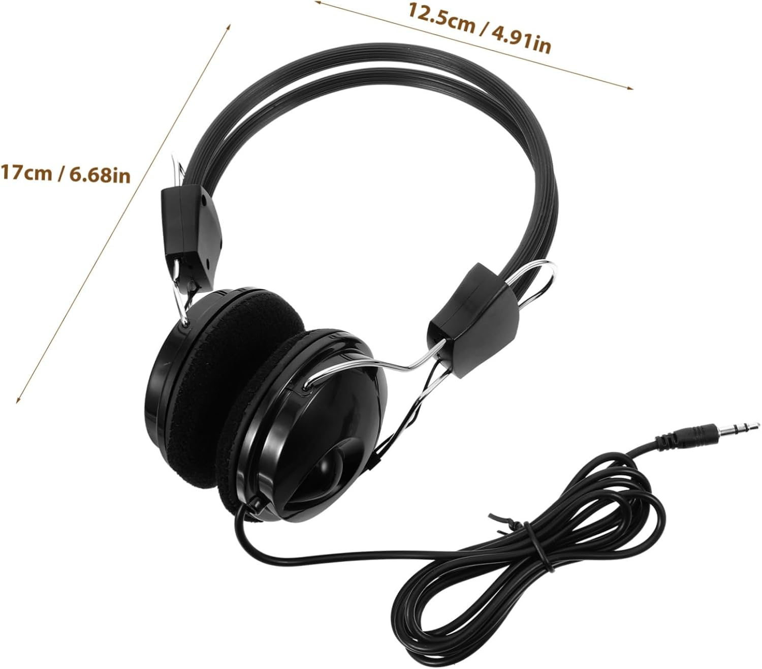 KALLORY Adjustable Metal Detector Headphone Noise Isolation for Treasure Hunting Portable Gold Search Accessory High Precision Sound Comfortable Fit image number 5