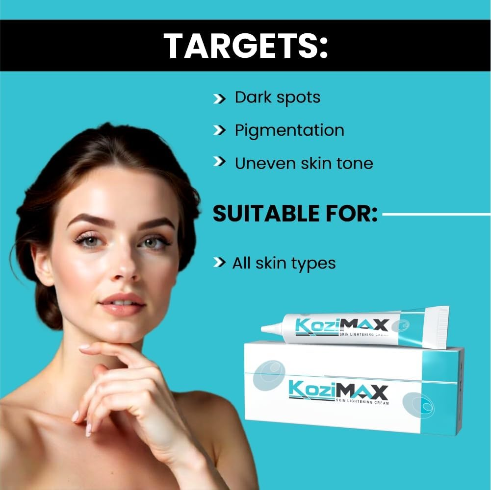 Kozimax Skin Lightening Cream : 15 Grams : Pack of 06 image number 3