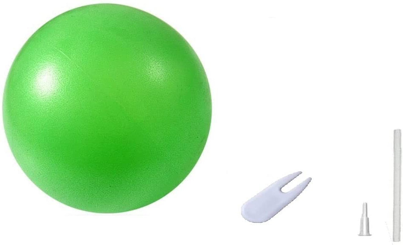 Small Exercise Ball - 9 Inch Mini Pilates Ball for Yoga, Core Training, Physical Therapy, and Fitness