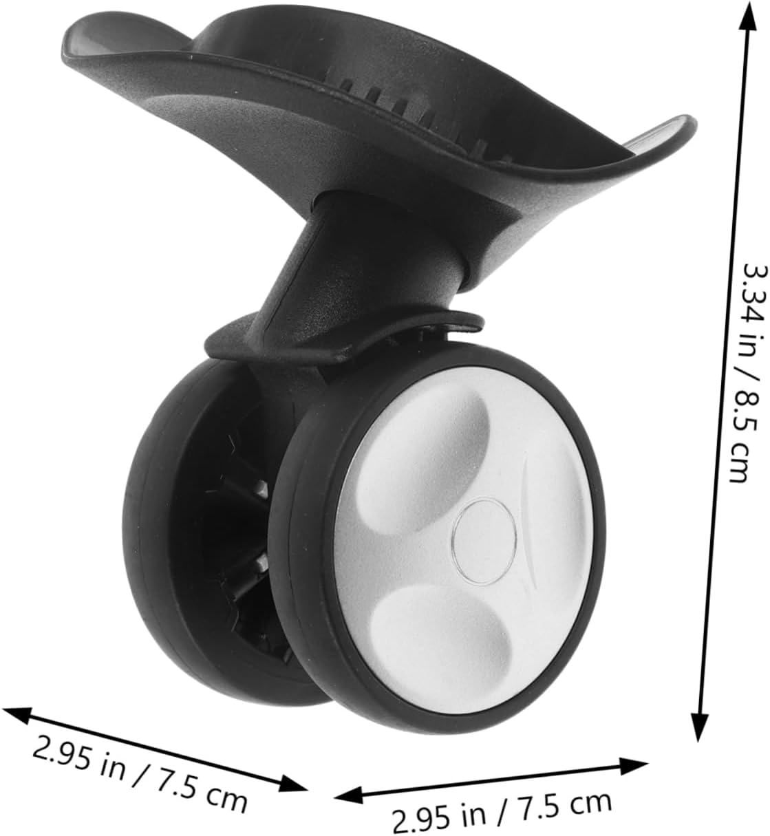 SAFIGLE Luggage Wheel Replacement Suitcase Swivel Wheel Repair Small for Travel Luggage Case image number 3