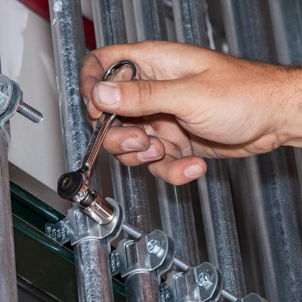 KLEIN TOOLS SLIM-PROFILE MINI RATCHET SET 5-PIECE image number 5