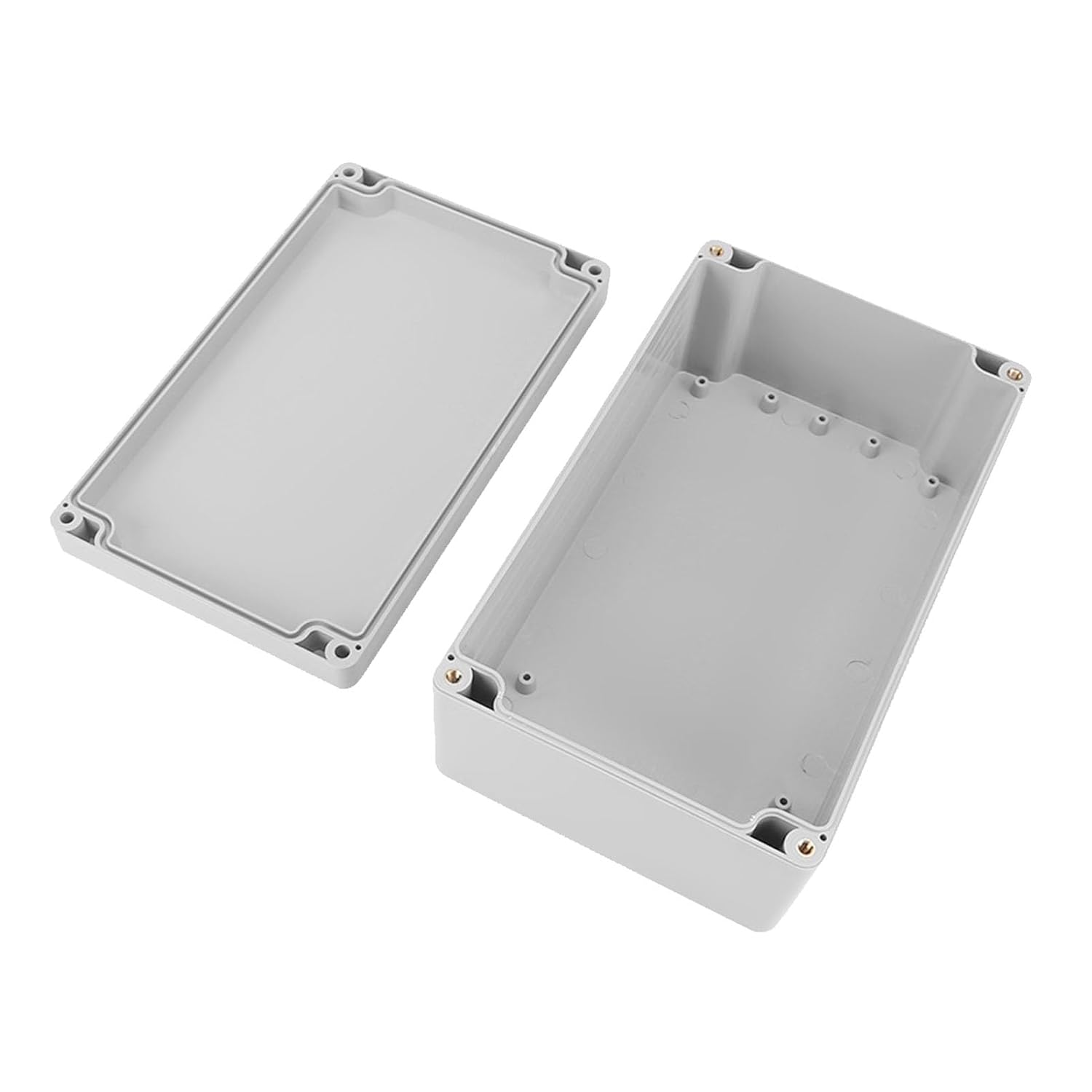 Water Resistant IP65 ABS Electrical Enclosure Box for Wiring Connection Terminal Box, Dust Water Proof Junction Box for Indoor Outdoor Use (89*59*35Mm) (115*90*55Mm) (158*90*60Mm) (200*120*75Mm) image number 3