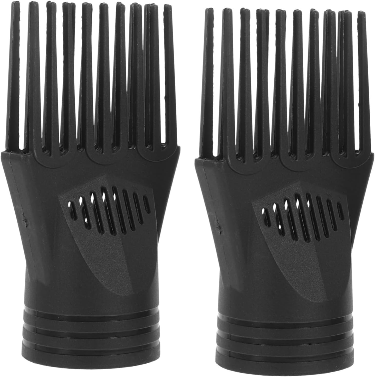 Healeved 2 X Hair Dryer Comb Attachment Compatible with Most Hair Dryer Models, Air Nozzle for Even Heat Distribution and Quick Drying for Smooth and Shiny Hair image number 5