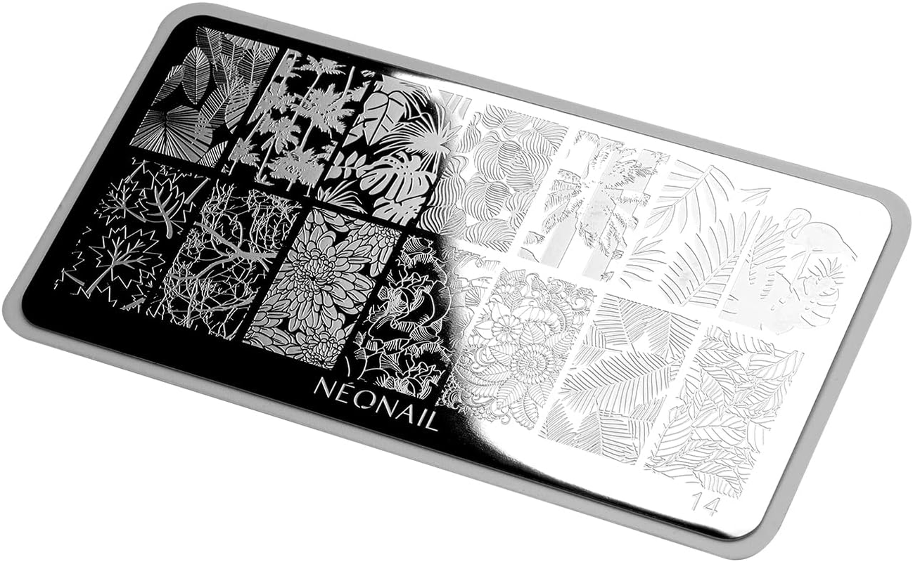 Neonail Stamping Plate 14 - Stamping Board - Nail Art Stamping - Stamping - Stamping - Nail Plate
