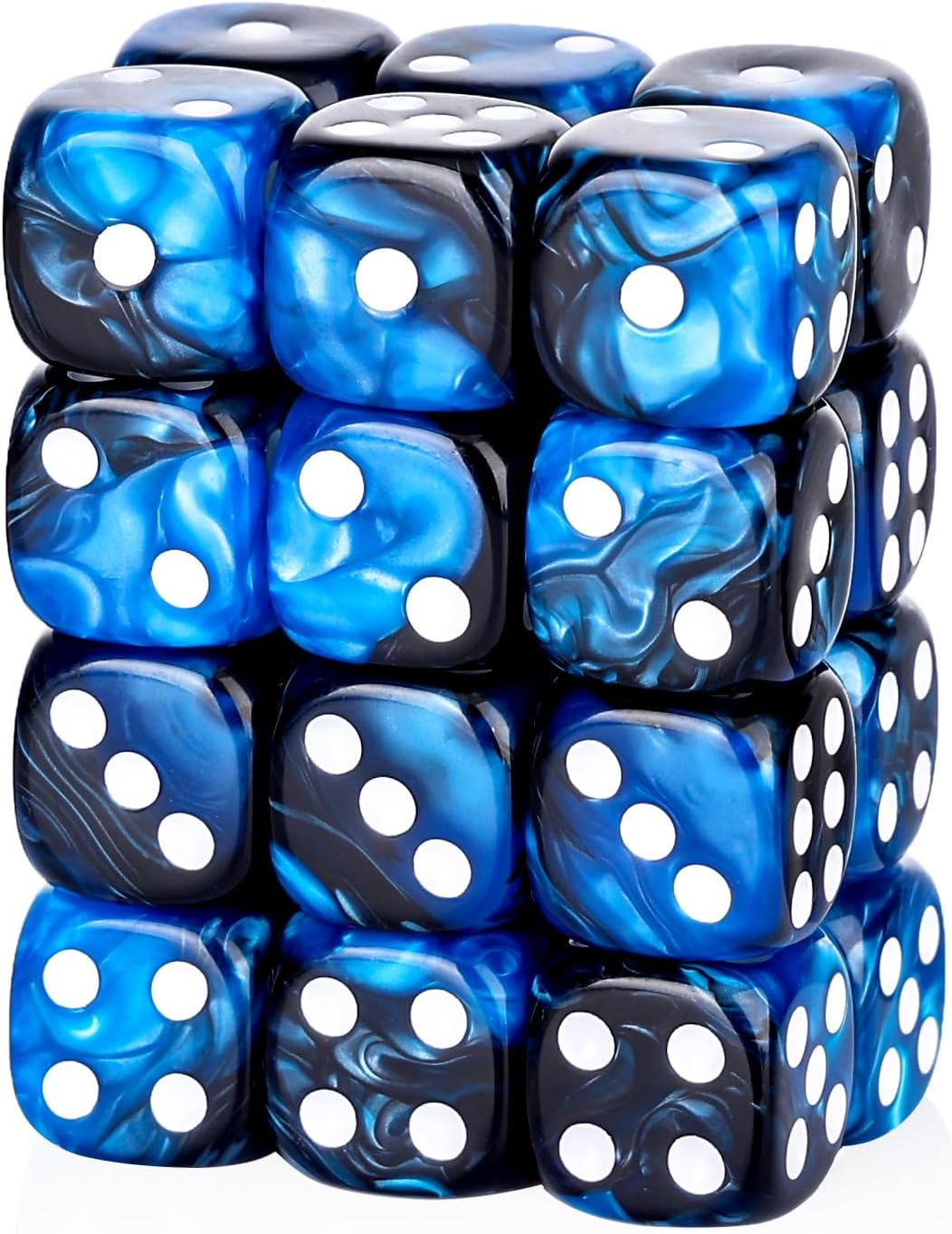 36 Pieces 12Mm 6 Sided Dice Set,D6 Game Dice Set,6 Sided Standard Game Dice for Board Games Dice Games Classroom Teaching Dices Game, with Portable Gaming Box(Red)