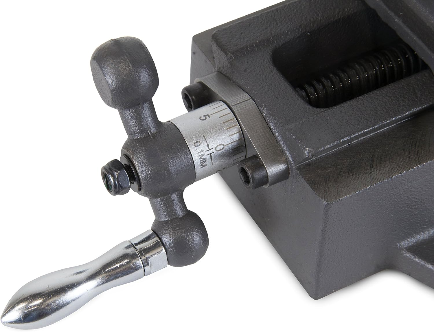 WEN Cross Vise, 3.25-Inch with Compound Slide for Mills and Drill Presses image number 2