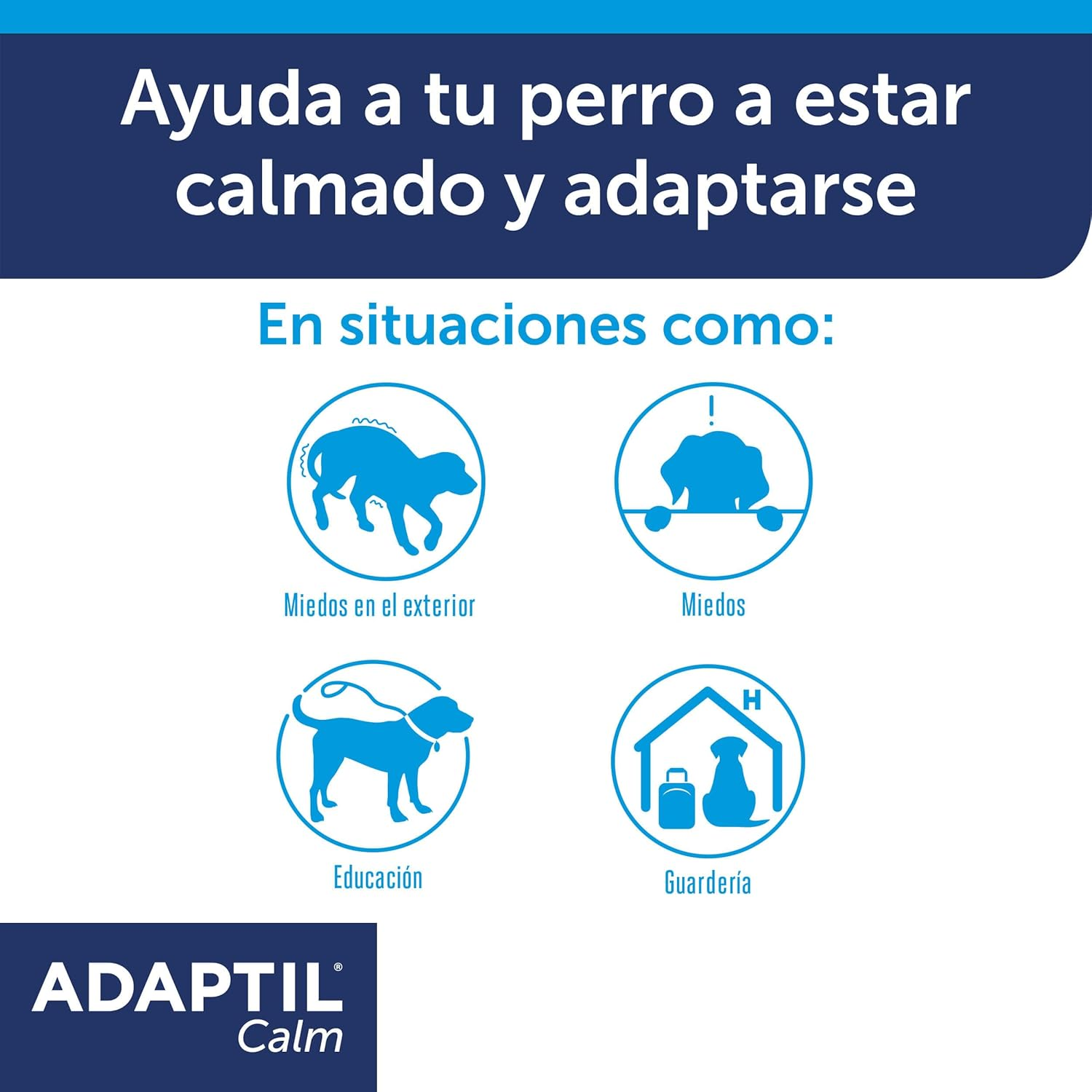 CEVA Adaptil Calm - Anti-Stress for Dogs - Fears, Loud Noises, Learning, Adoption - Collar M/L for Medium and Large Dogs image number 6