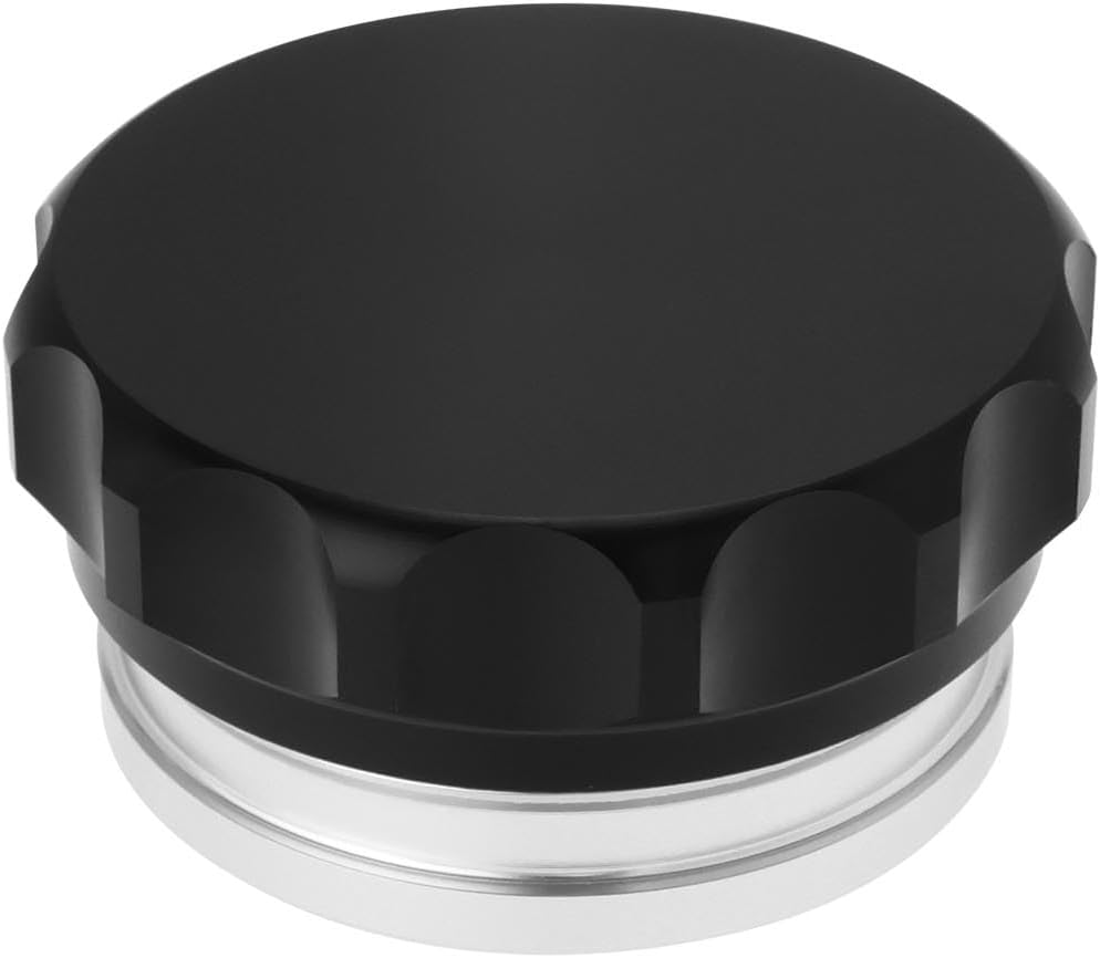 YINETTECH 2 Inch ID 51Mm Aluminium Alloy Fuel Tank Cover Weld Billet on Filler Neck with Cap Oil Fuel Water Tank Reservoir Cap Car Weld on Filler Neck Cap Oil Fuel Tank Black image number 1