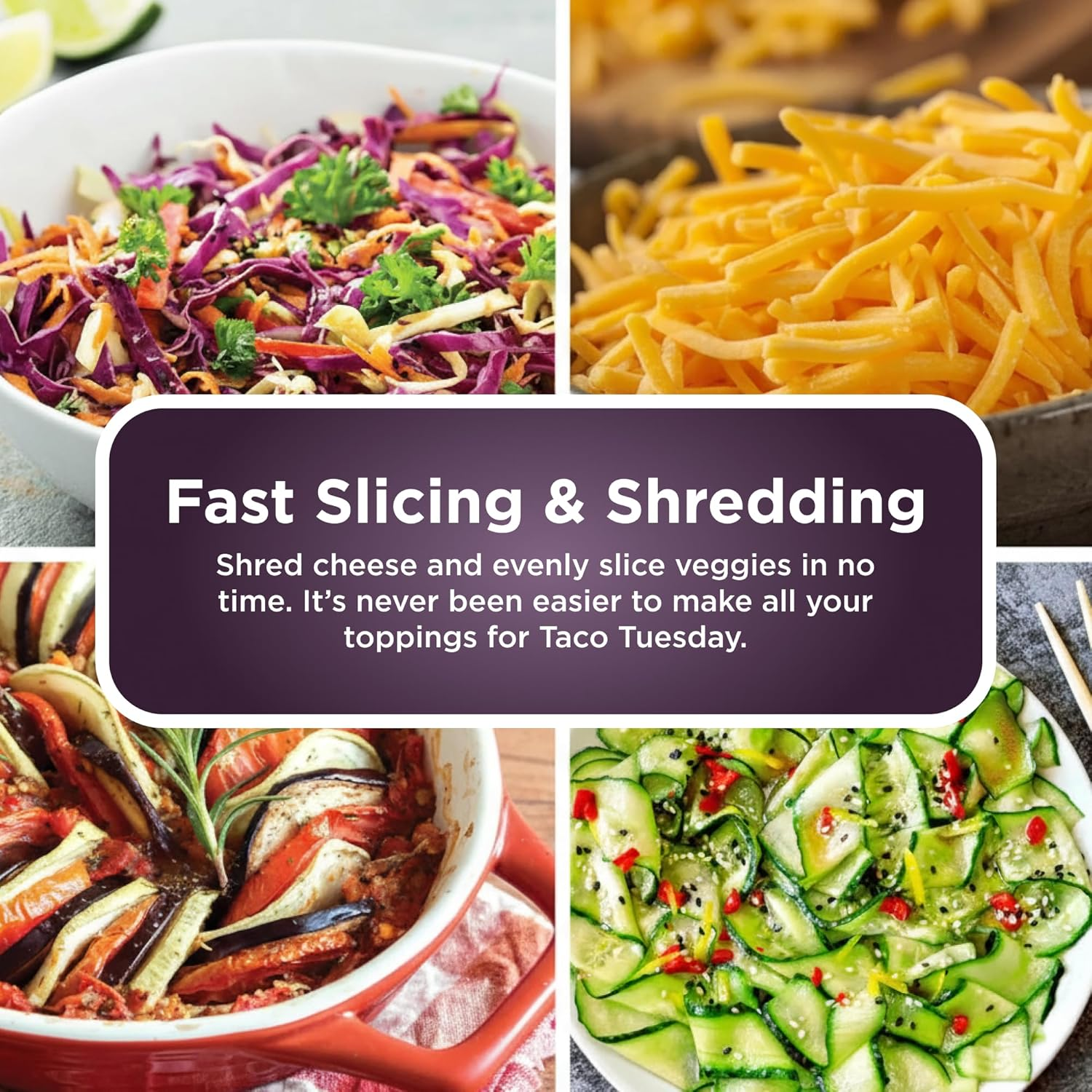 Ninja Professional Food Processor, 2.1L Capacity, 4 Auto-Iq Preset Programs, Auto-Iq Technology, Easy & Versatile Food Prep, BN650, Grey image number 1