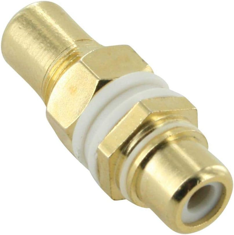 RCA Terminal White Suits DIY Custom Wall Plate Wallplate Home Theatre Hi-Fi