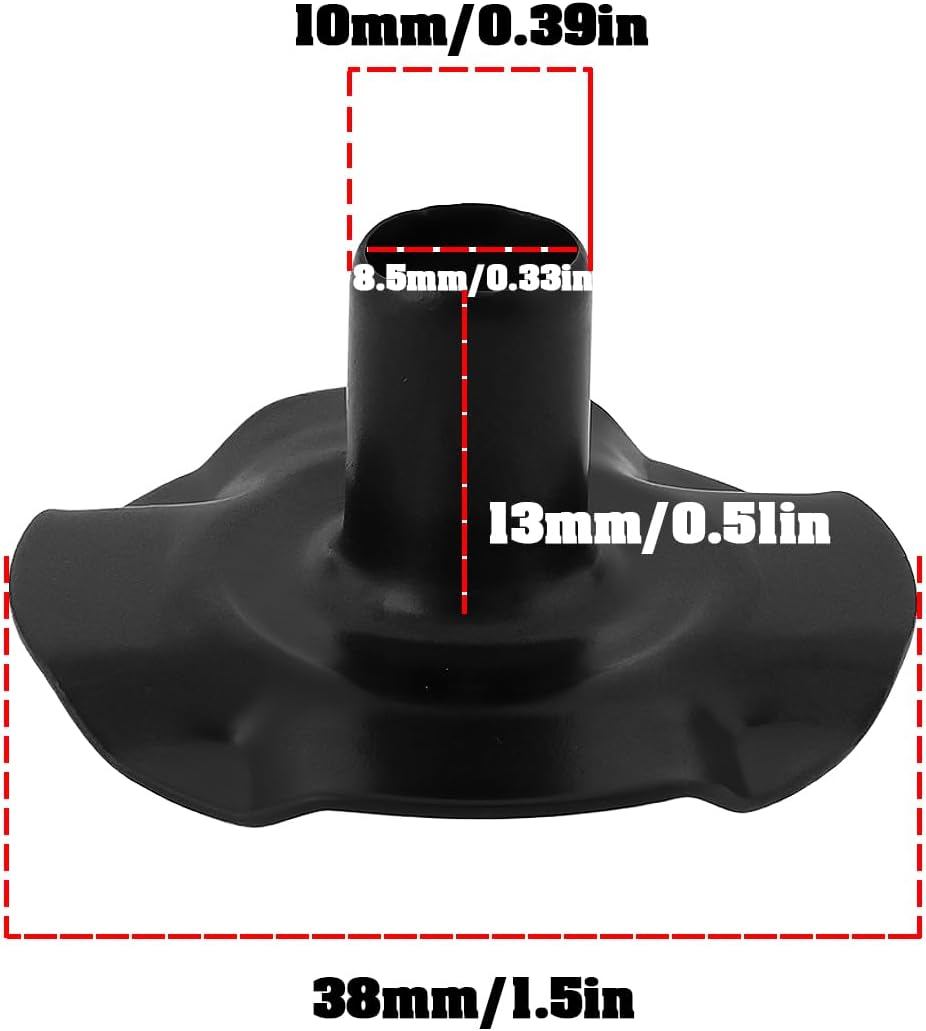 2Pcs Template Guide Sleeve 343577-5 Compatible with Makita 3707F 3707FC 3708 RT0700 Laminate Trimmer, 10Mm