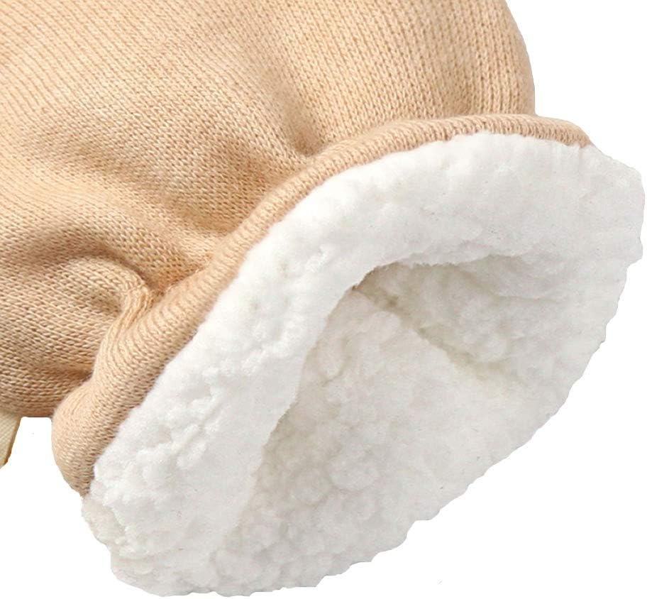 Baby Mittens Sherpa Lined Fleece 0-24 Months Winter image number 3