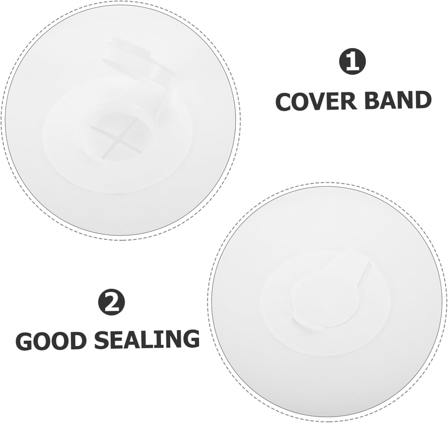 Portable Kitchen Tissue Box Holder Wipes Bucket for Bathroom Nappy Wipe Holders image number 1