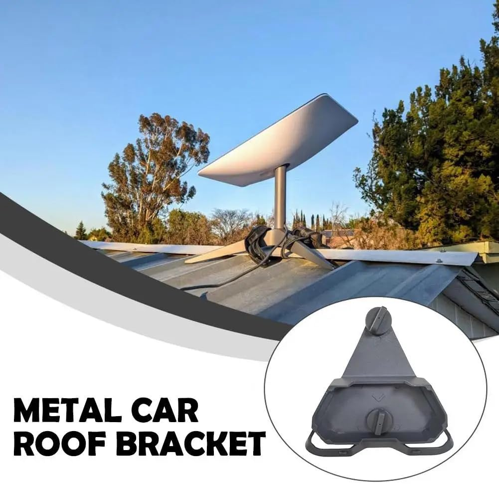 For Starlink Mini Roof Rack Mount, Aluminum Alloy for Starlink Mini Roof Mount, for Starlink Mini Car Mounting Kit for Car RV Roof, Ladder, Luggage Rack, Roof Rack Installation image number 6
