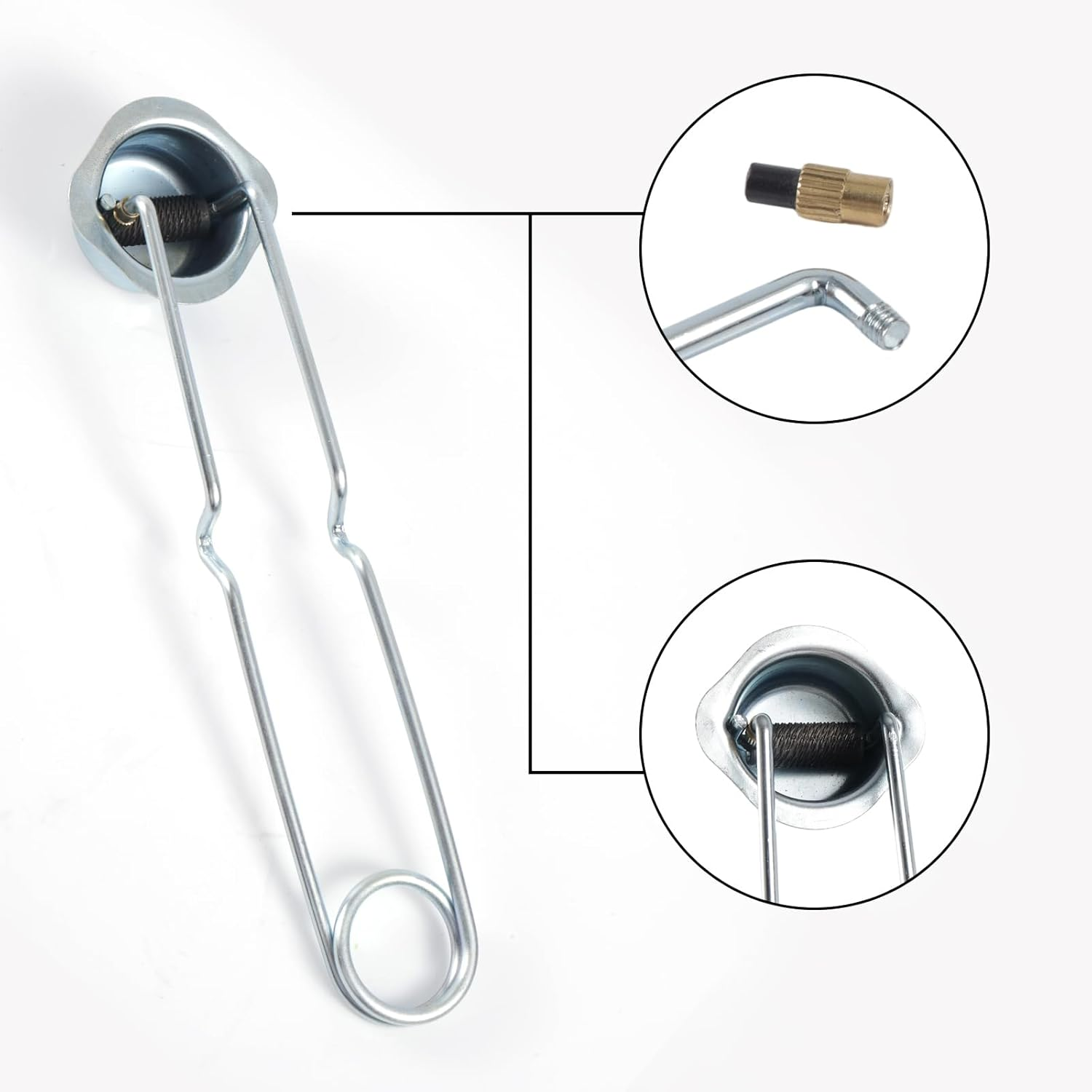 2Pcs Torch Striker, Single Flint Spark Lighter with 20 Extra Flint Replacement for Cutting, Brazing & Welding image number 5