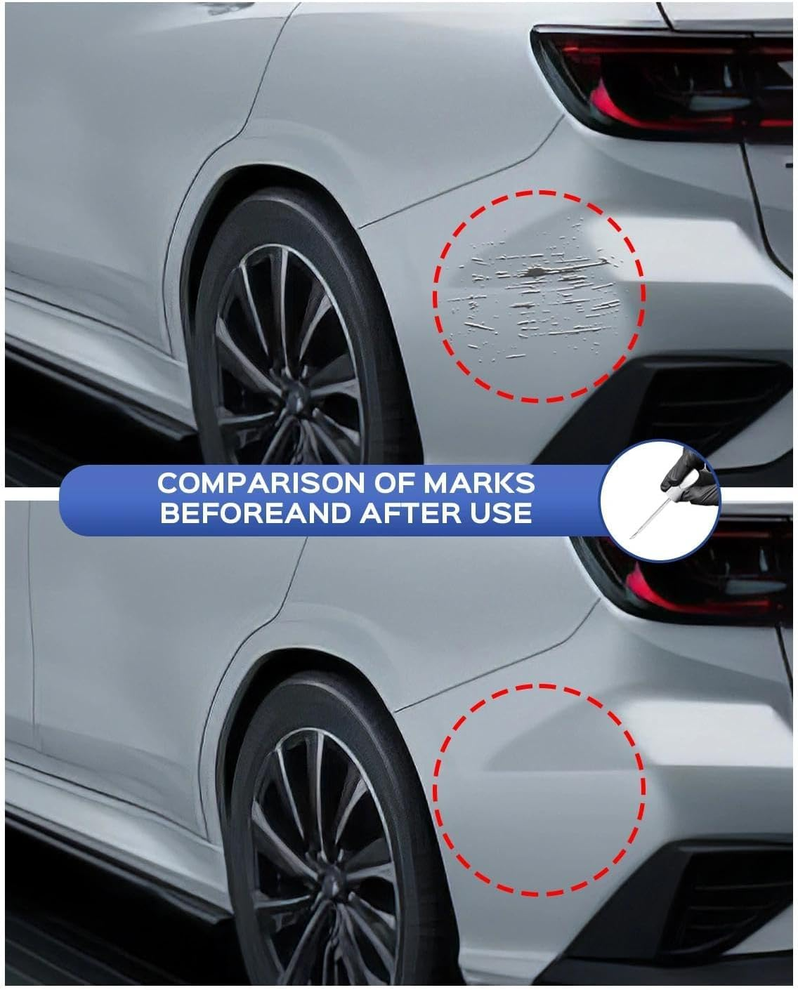 WR Blue Pearl(K7X) Touch up Paint Repair Kit Compatible with Subaru - DIY Kit Exactly Matches Chips and Nicks image number 6