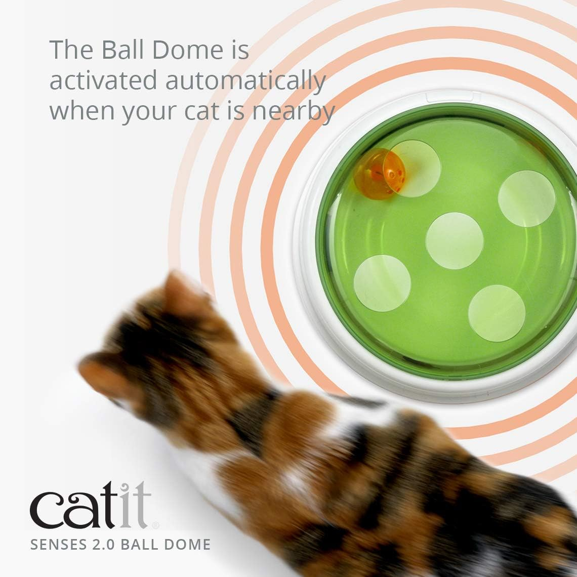 Catit Senses 2.0 Ball Dome Interactive Cat Toy, 43144 image number 1