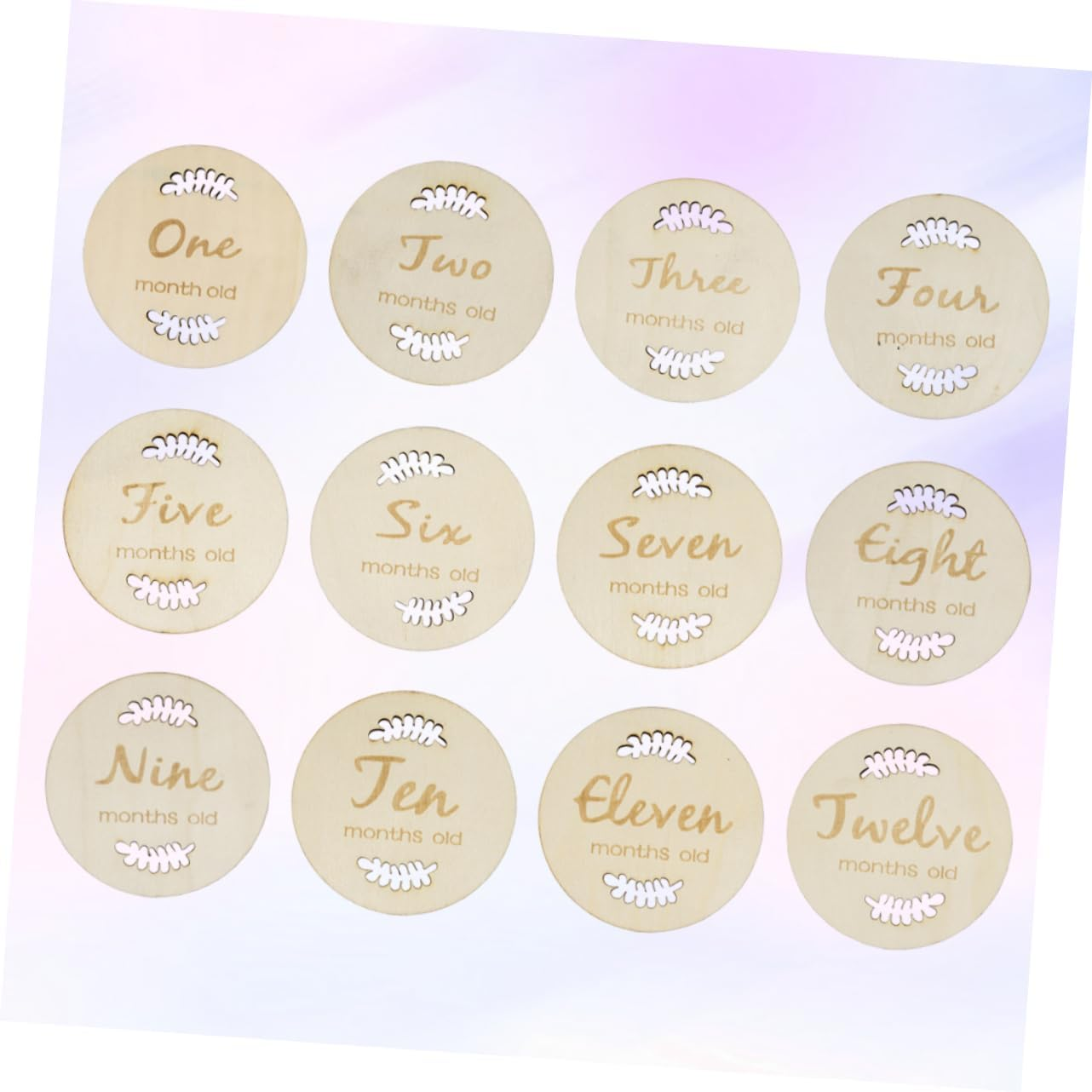 Creative Cards for Newborns Adorable Monthly Cards to Document Your Growth and Celebrate for Social Media Sharing and Showers image number 2