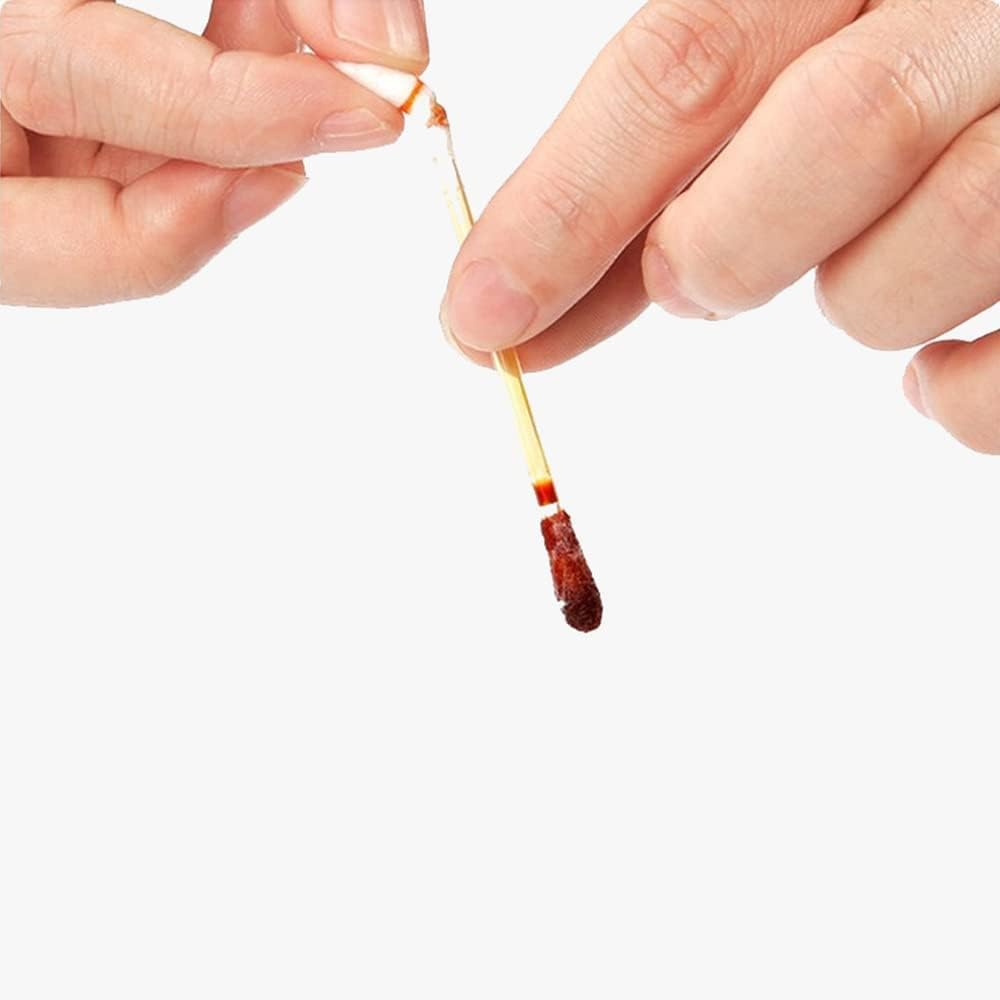 LLCFA 100 Count Individually Wrapped Iodophor Cotton Swabs &ndash; Gentle Iodine Disinfection for Wound Care, Nasal Cleaning & Skin Sanitization, Single-Use Portable Swabs for Travel, Outdoor & Home Use image number 2