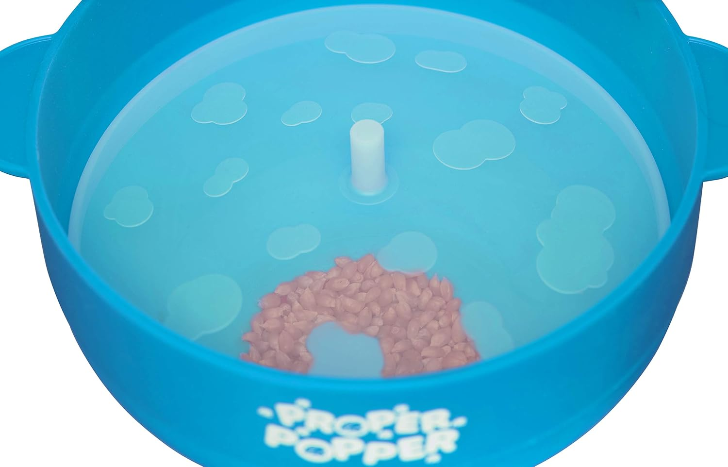 Proper Popper the Original Microwave Popcorn Popper, Silicone Popcorn Maker, Collapsible Bowl BPA Free & Dishwasher Safe - (Turquoise) image number 2