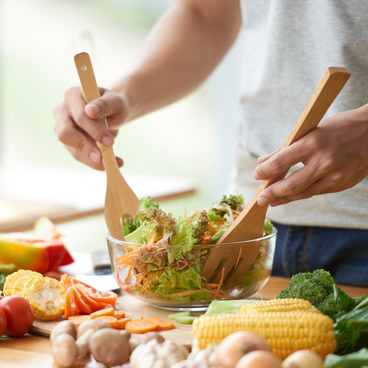 Cabilock 1PC Drink Swizzle Stick Stirring Spoon Jam Spoons Mixing Cooking Spoons Wood Stirring Rod Risotto Spoon Coffee Mixing Spoon Wood Tea Spoon Wood Spatula Drink Stick Wooden image number 6