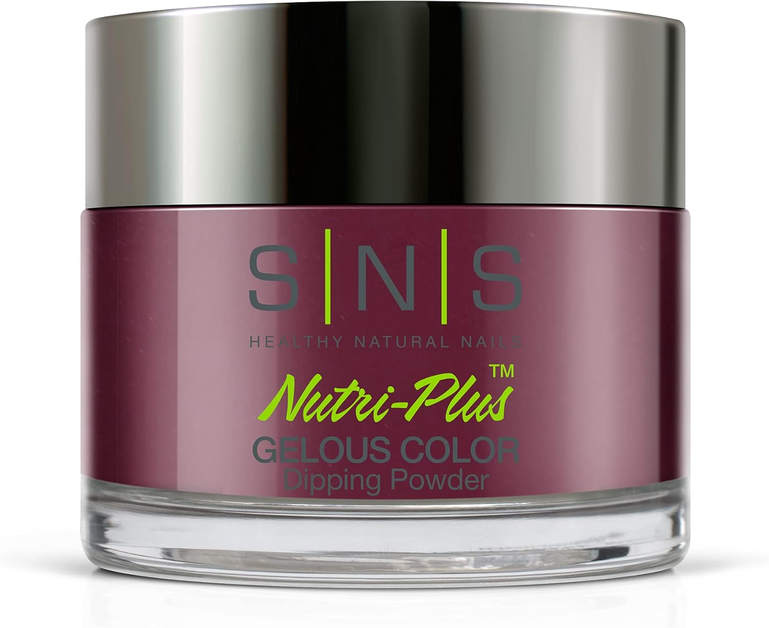 SNS Gelous M6 Nail Dipping Powder, Maroon 5, 28 G image number 1