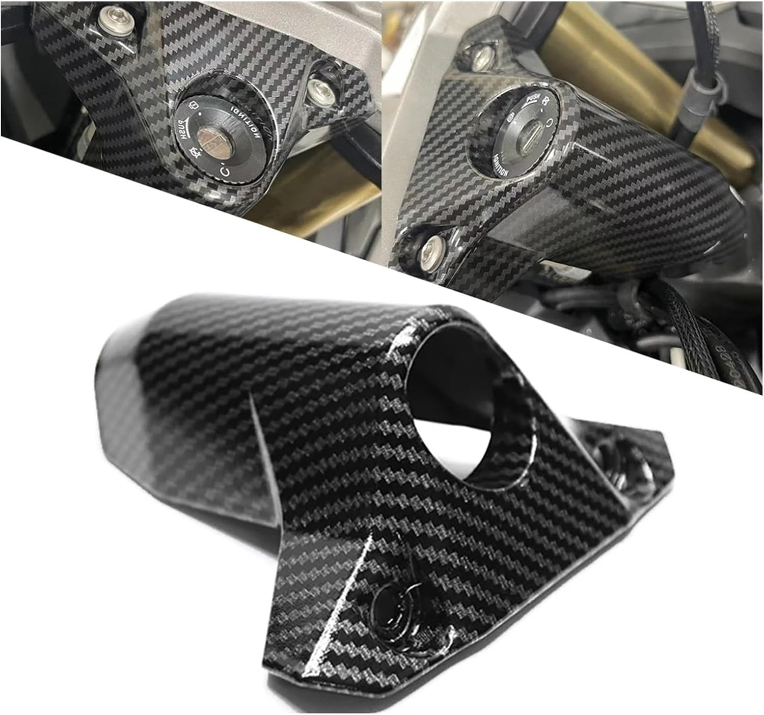 Motorcycle Ignition Starter Lock Decorative Cover Accessories Keyhole Protective Cover for 450SR 2022 2023 image number 3